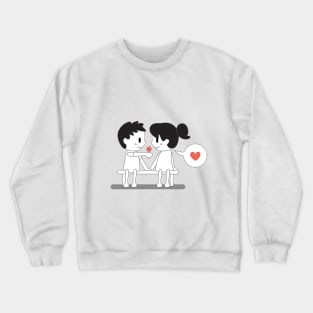 Love is in the air Crewneck Sweatshirt